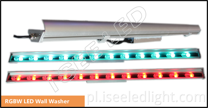 RGBW DMX zmywarka ścienna RGBW DMX wall washer